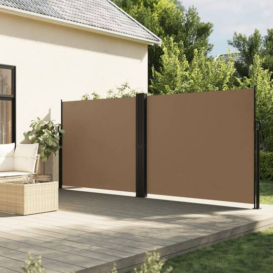Store banne | Auvent latéral rétractable taupe 160x1200 cm Maison Chic - Image 2
