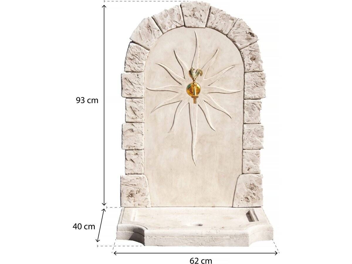 Fontaine "calypso" - 0.62 X 0.40 X 0.93 M -habitat Et Jardin - Imagen 3