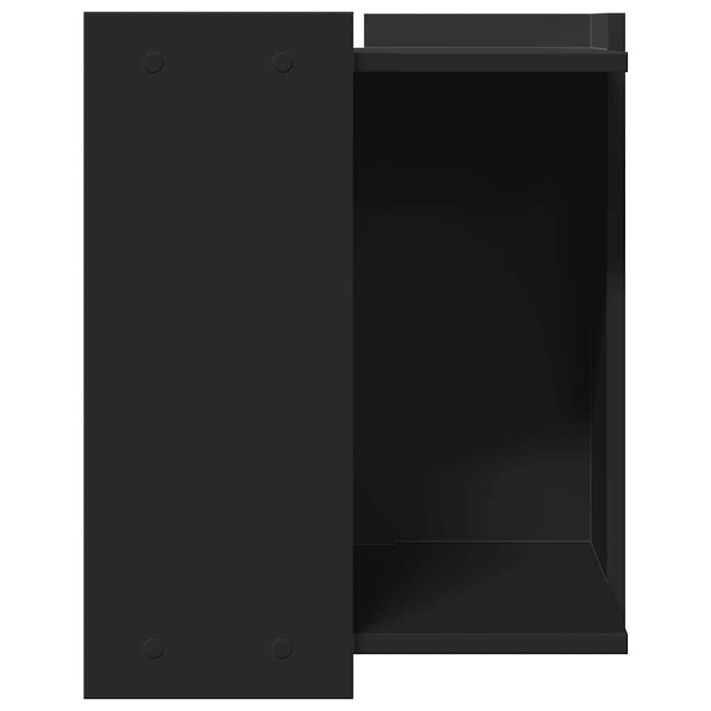 Vidaxl - Meuble de bac à litière pour chat noir bois d'ingénierie vidaXL 857743 - Image 7