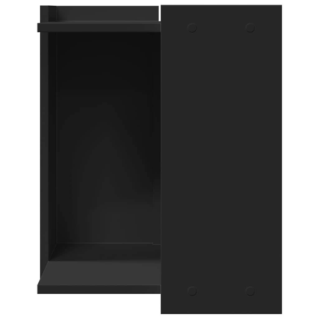 Vidaxl - Meuble de bac à litière pour chat noir bois d'ingénierie vidaXL 857743 - Image 5
