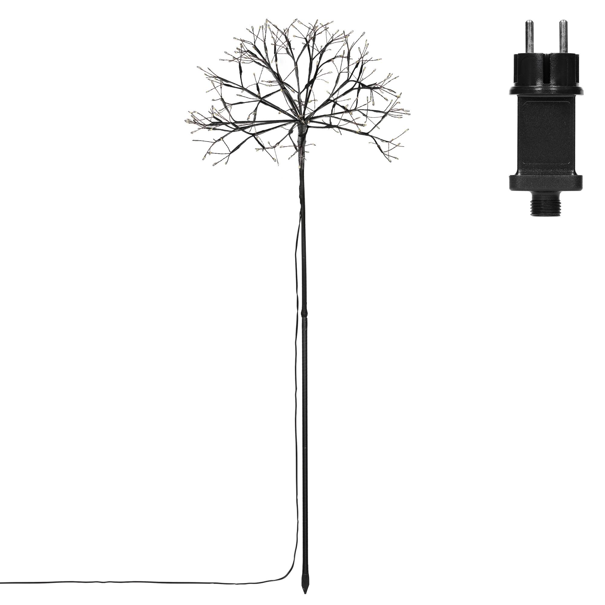 Ecd-Germany - Arbre lumineux 240 LED blanc chaud sapin de Noël décoration intérieur/extérieur - Imagen 2