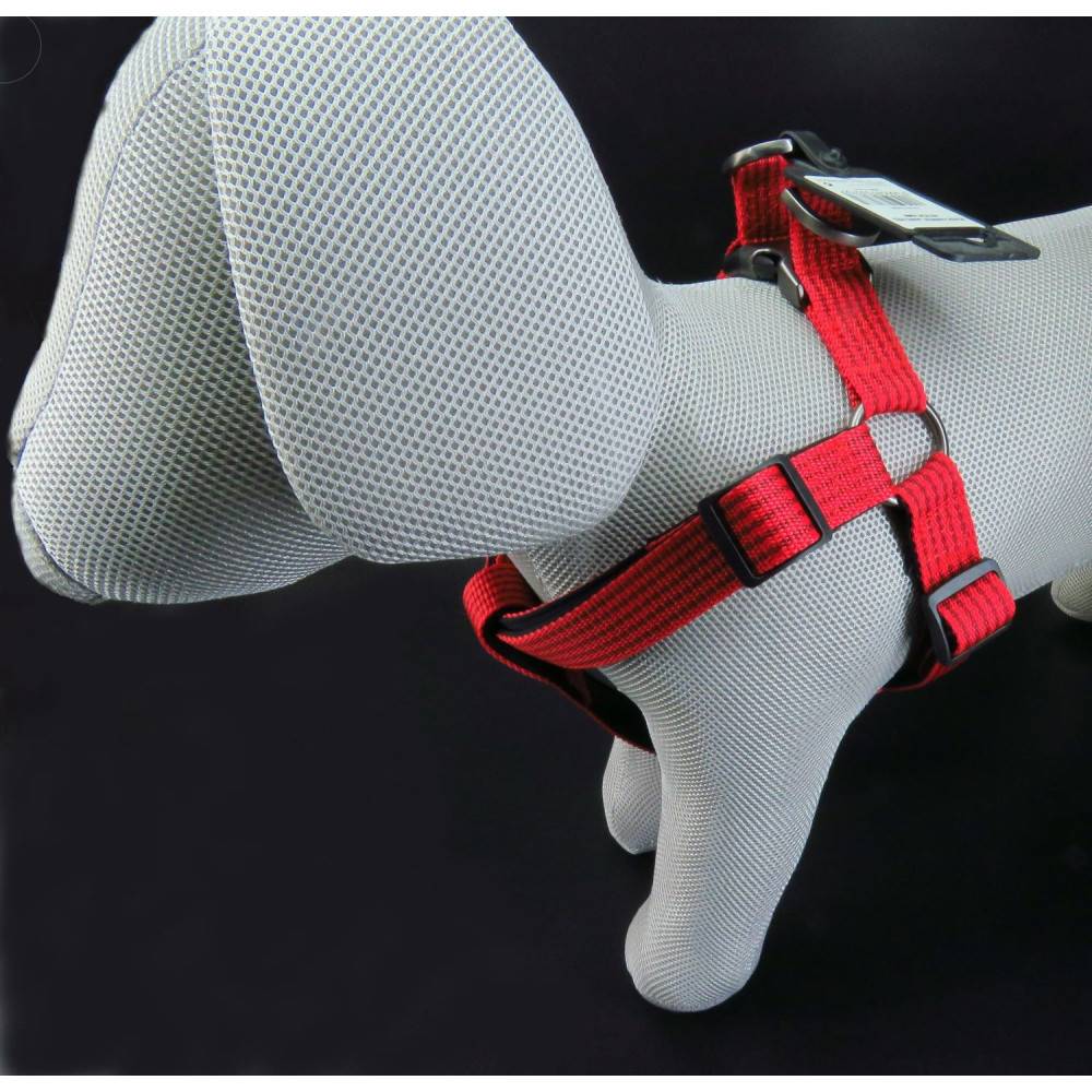 Harnais Jannu XL 60-90 cm 25 mm rouge  pour chien - Imagen 2