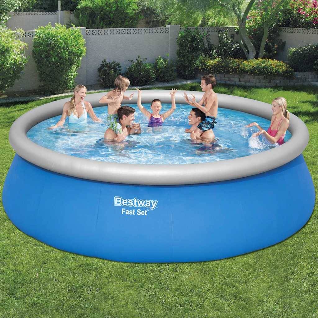 Prolenta Premium - Piscine autoportante Prolenta Sable 488 X 488 cm - P87209S - Image 1