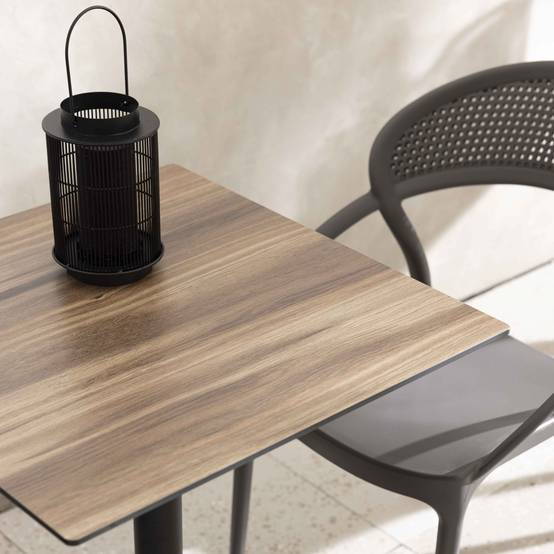 Oviala - Plateau de table stratifié 60x60 cm chêne Opéra - Oviala - Imagen 3