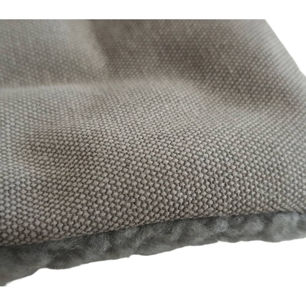 Coussin rectangle gris alisha, 85.5 x 51 x 2 cm, chien - Image 3