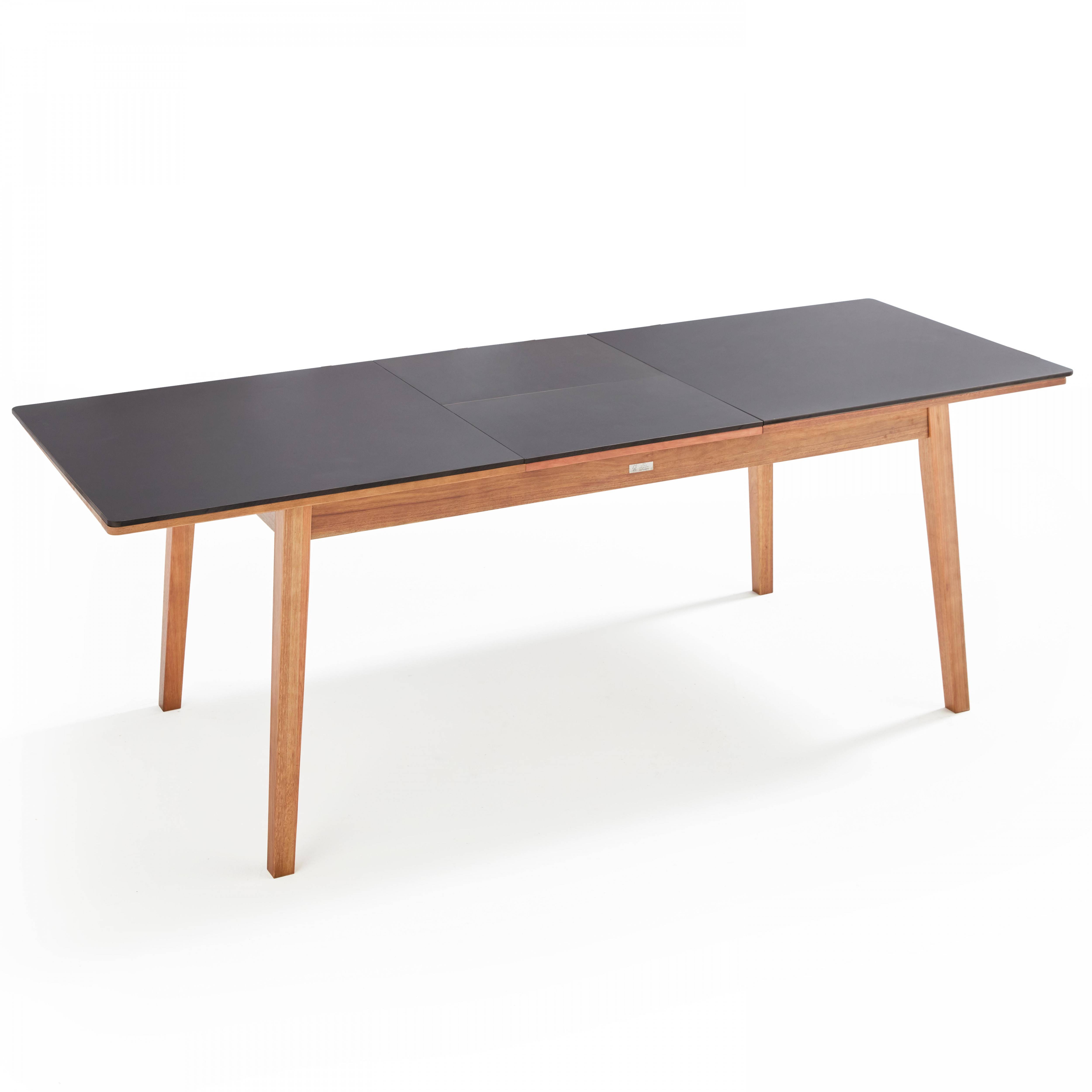 Oviala - Ensemble table de jardin en eucalyptus extensible avec 8 assises Arles - Oviala - Imagen 4