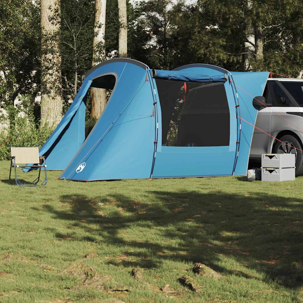 Tente De Voiture 4 Personnes – Bleue, Imperméable, Pour Camping Et Road-trip