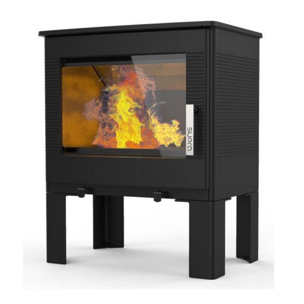Supra - Poêle à bois étanche 7.3kw noir FR9016110B Supra - Imagen 1