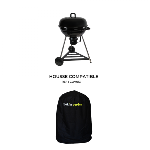 Cook in Garden - Barbecue à charbon avec couvercle Ø 54,5 cm pour 8 personnes SMOK 60 Cook’in Garden - Image 9