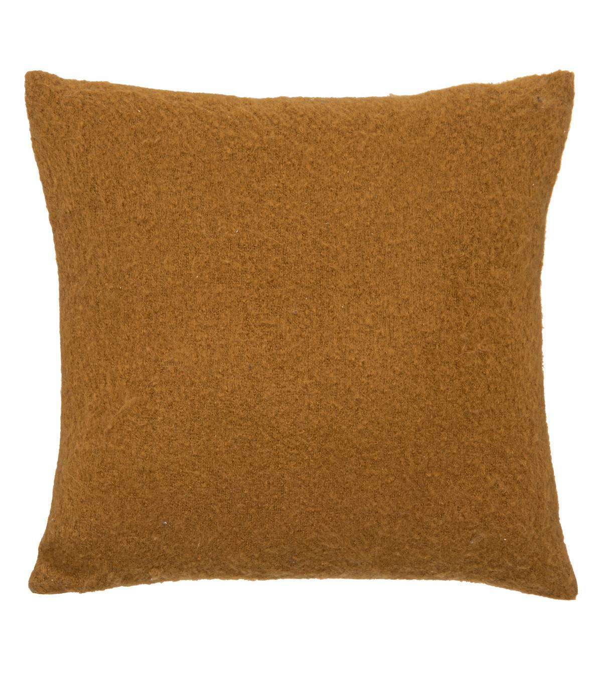 Coussin décoratif Mordoré effet Mohair 45 x 45 cm - Imagen 1
