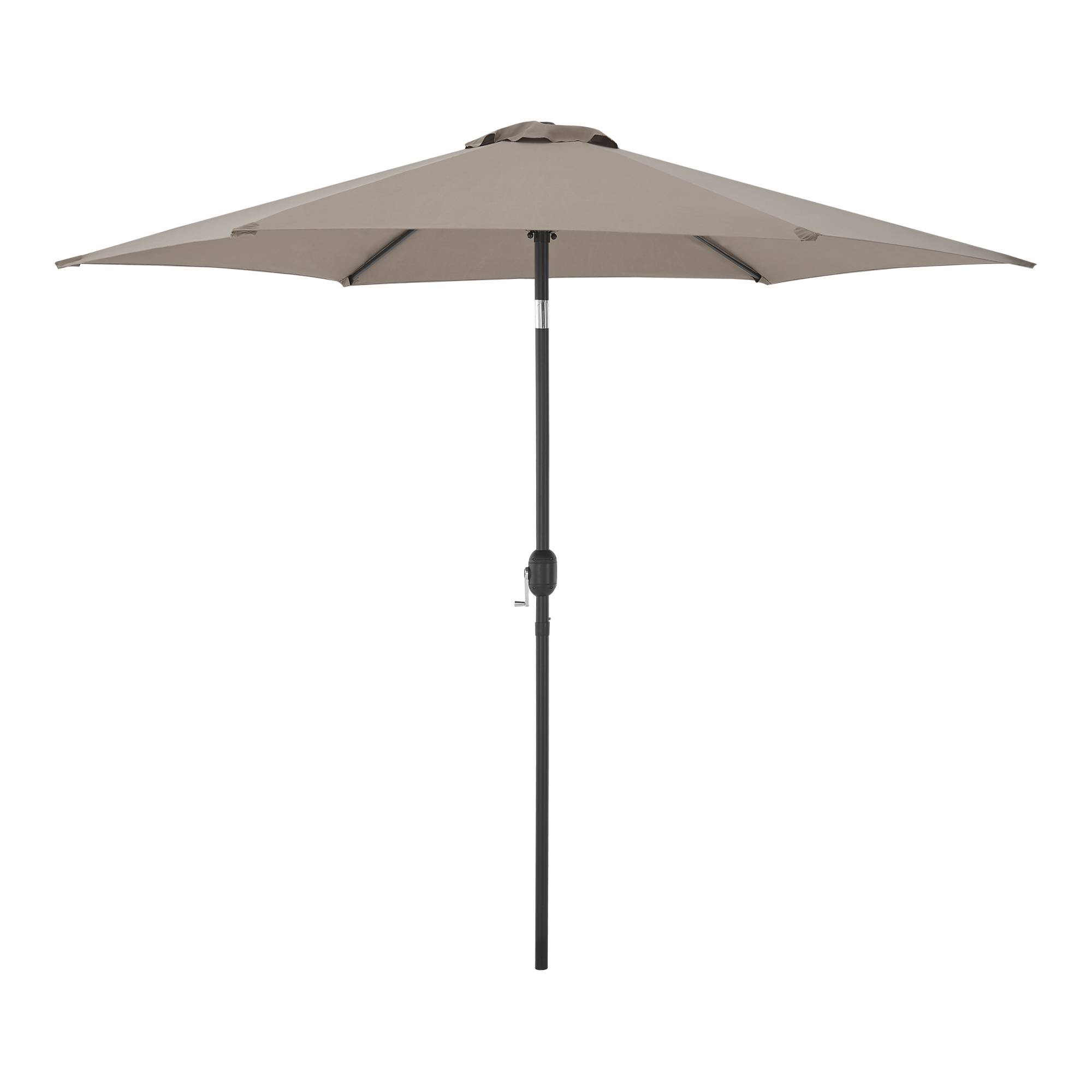 Casa.Pro - Parasol Altino hexagonal polyester 270 x 235 khaki [casa.pro] - Image 1