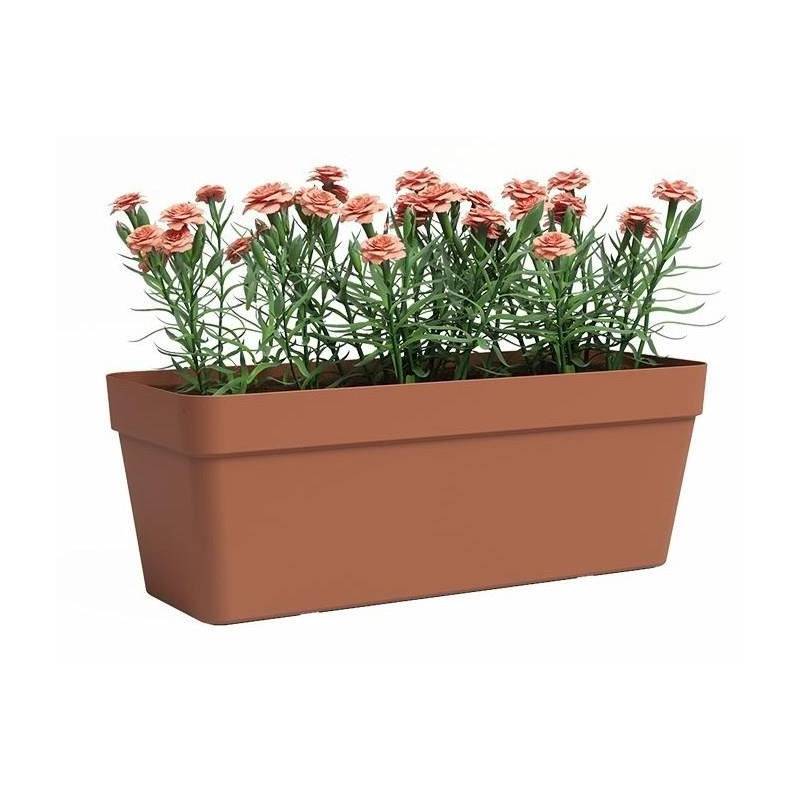 Artevasi - Jardiniere - Plastique - Terre Cuite - Rectangulaire - L49,9 X P20 X H18,1cm - Artevasi - Imagen 2