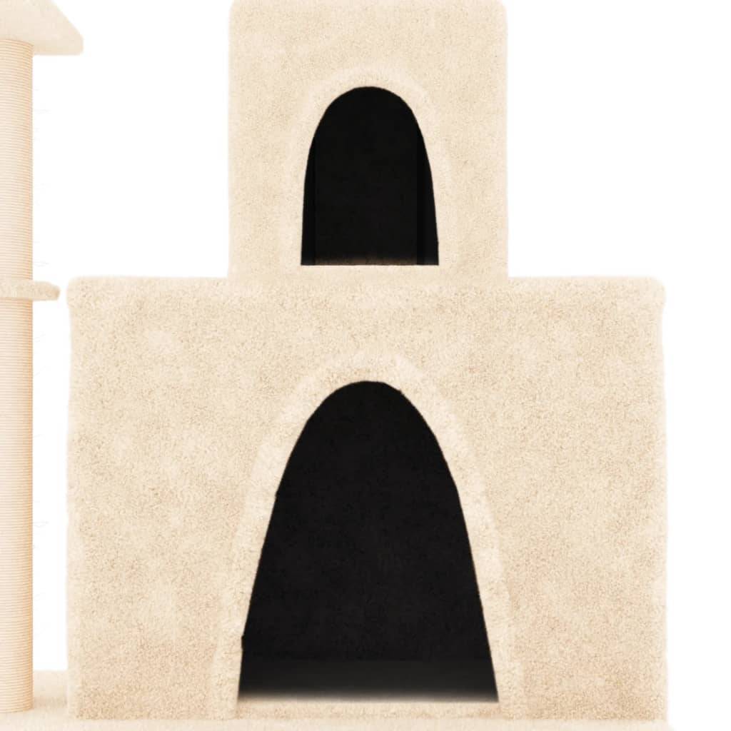 Vidaxl - Arbre à chat avec griffoirs en sisal Crème 83 cm vidaXL 171765 - Image 4