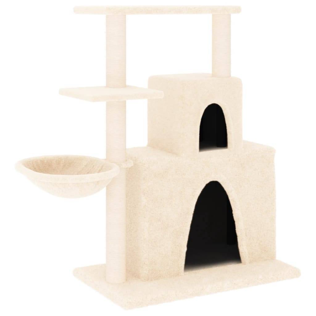 Vidaxl - Arbre à chat avec griffoirs en sisal Crème 83 cm vidaXL 171765 - Image 2