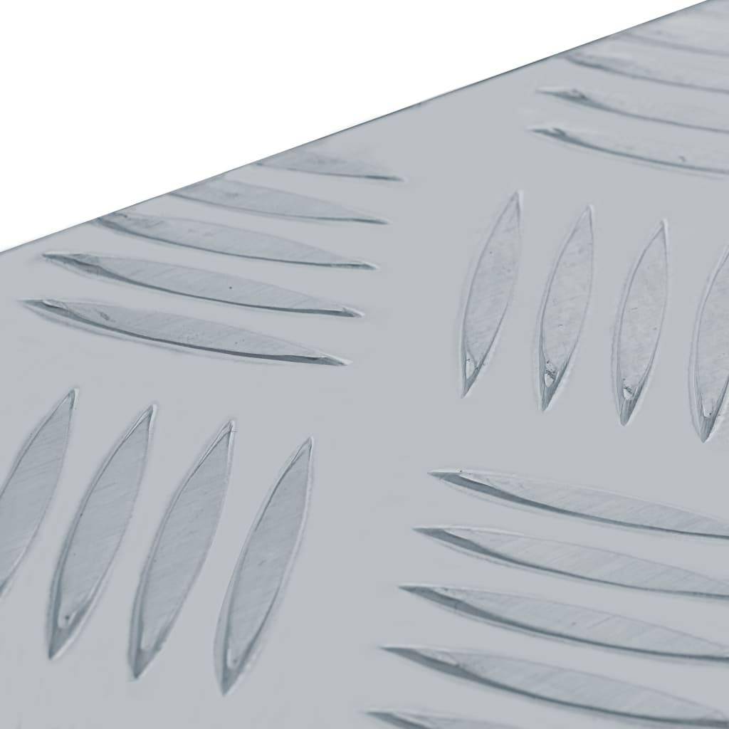 Helloshop26 - Boîte en aluminium haute qualité 61,5 cm outils accessoires ou équipement argenté - Imagen 6