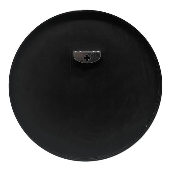 Helloshop26 - Miroir mural rond diamètre 50 cm noir - Image 3