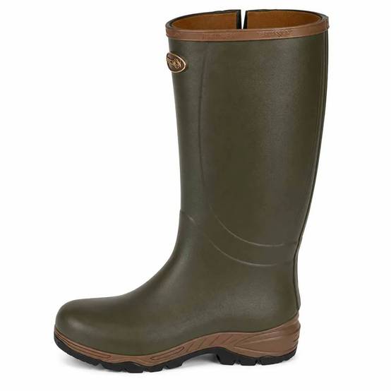 Bottes SPS full zip Cambridge néoprène caoutchouc kaki 37 à 48 Percussion - Image 6