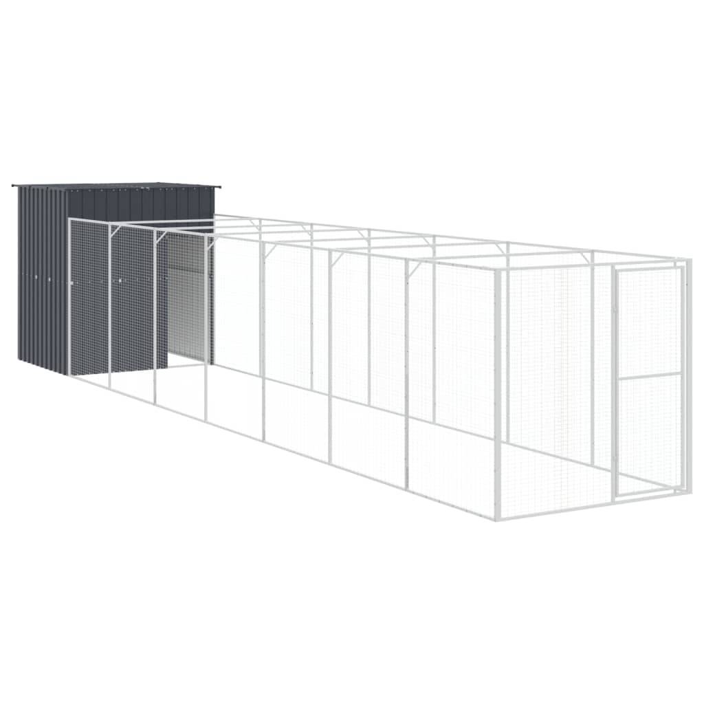 Niche plastique acier anthracite  165 x 863 x 181 cm  - Prolenta premium p3458.4 - Image 1