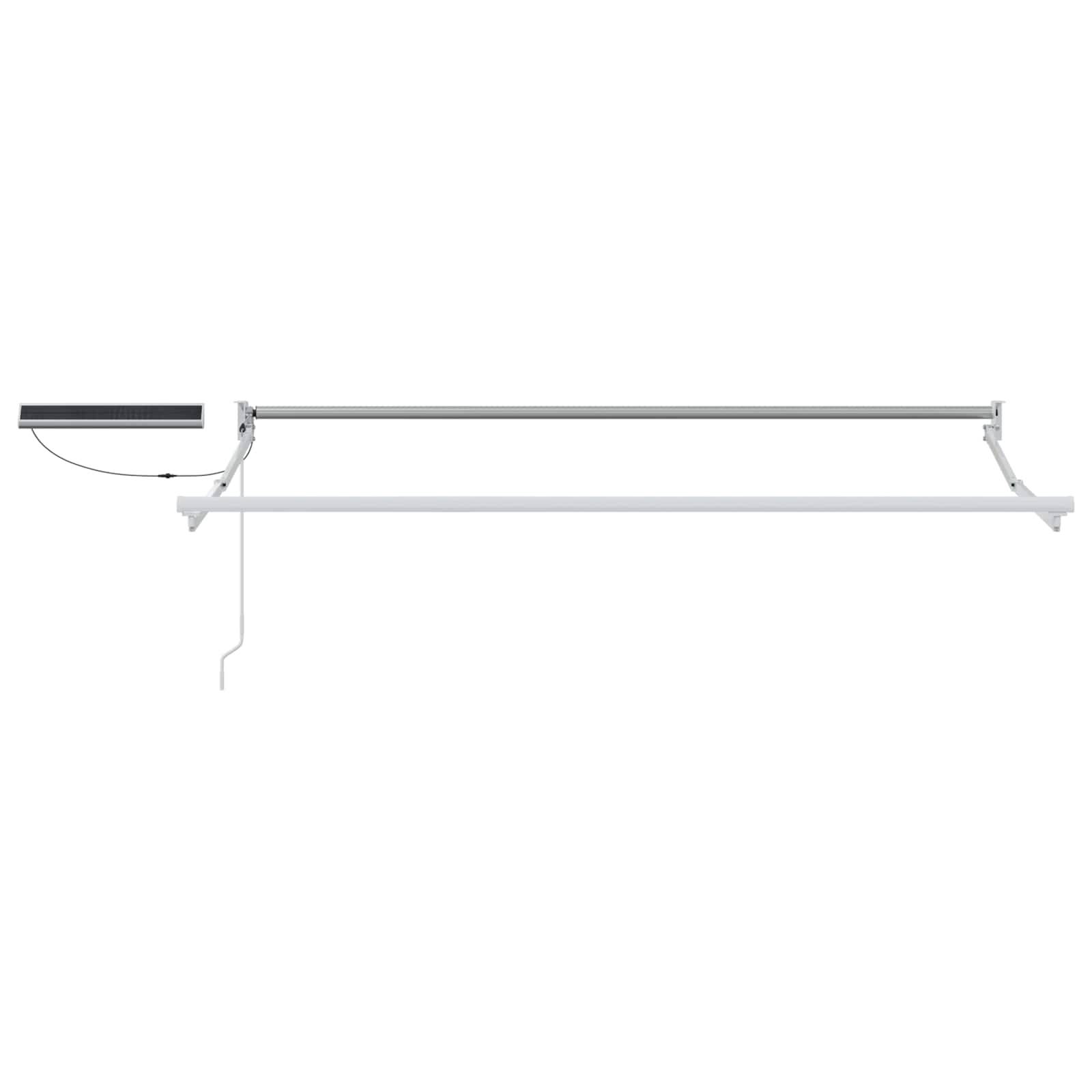 ComfortXL - Store banne rétractable motorisé alu pour terrasse et patio Gris Clair Blanc 3x2,5m - ComfortXL Outdoor Living - Image 5