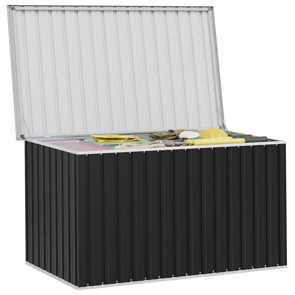 PANGIVO - Coffre de rangement acier galvanisé anthracite 171 x 99 x 93 cm - PANGIVO - Image 8
