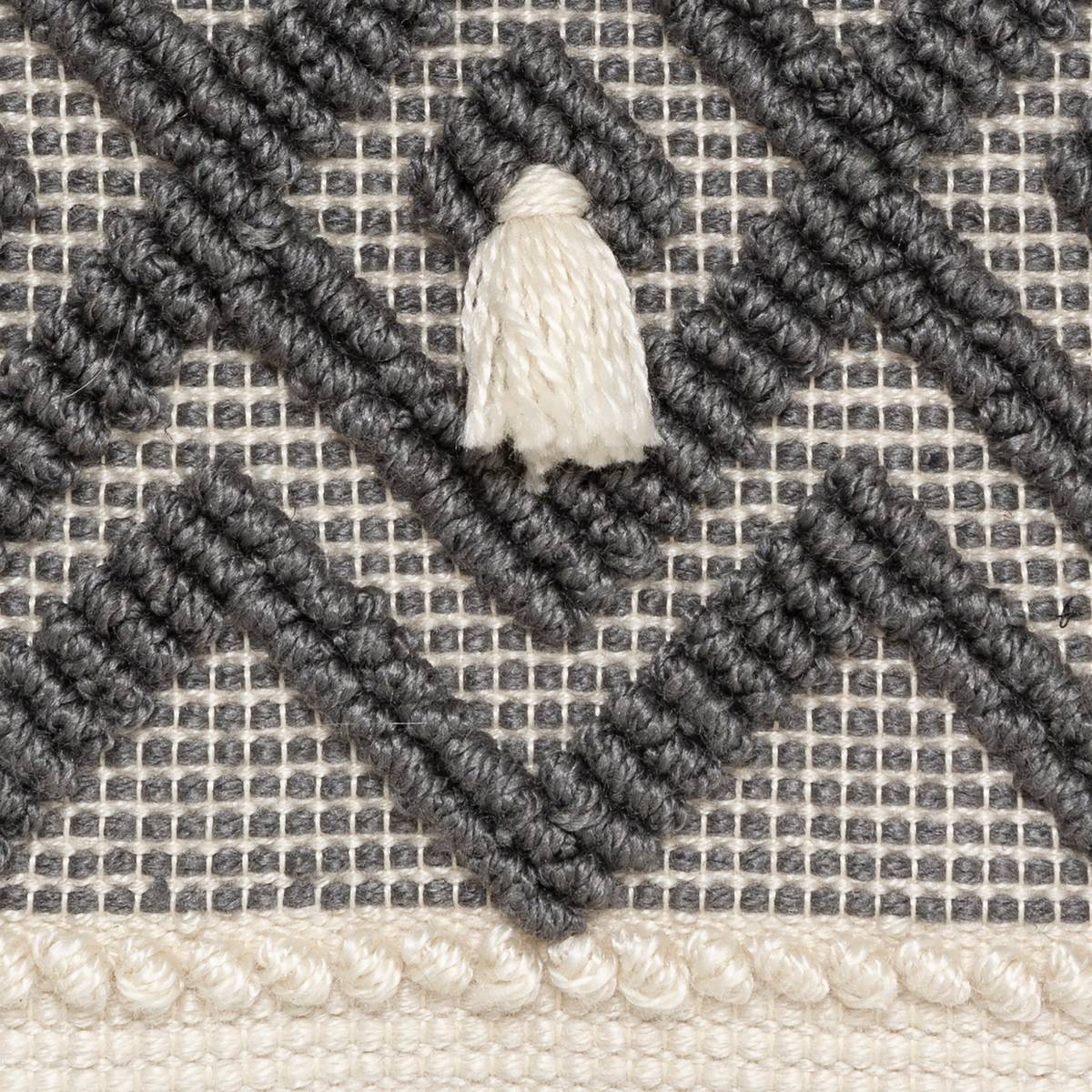 Atmosphera - Coussin "R.O.W." blanc ivoire 45x45cm - Atmosphera Créateur d'intérieur - Imagen 4