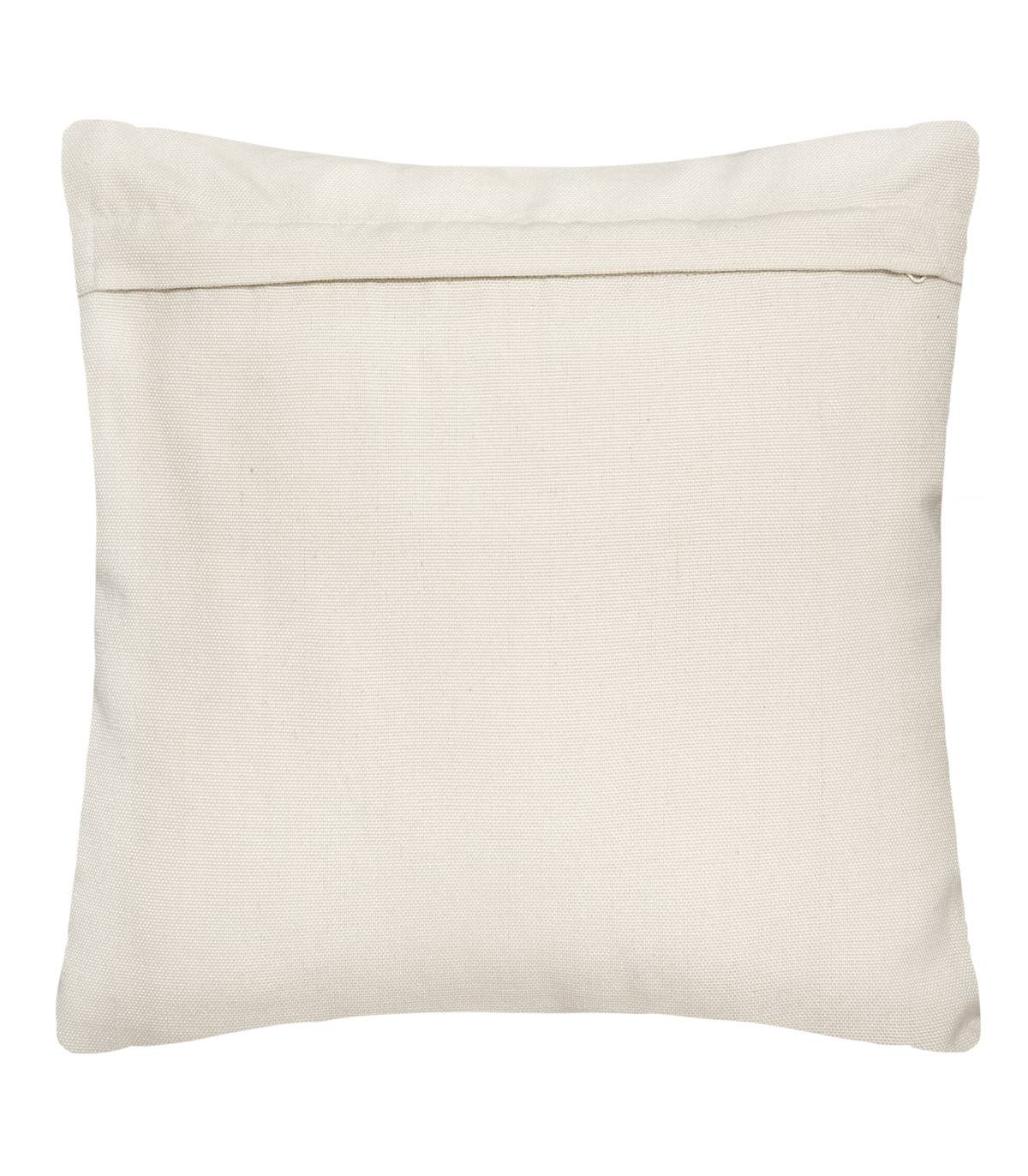 Coussin déhoussable Ivoire & Gris ardoise 45 x 45 cm - Imagen 4