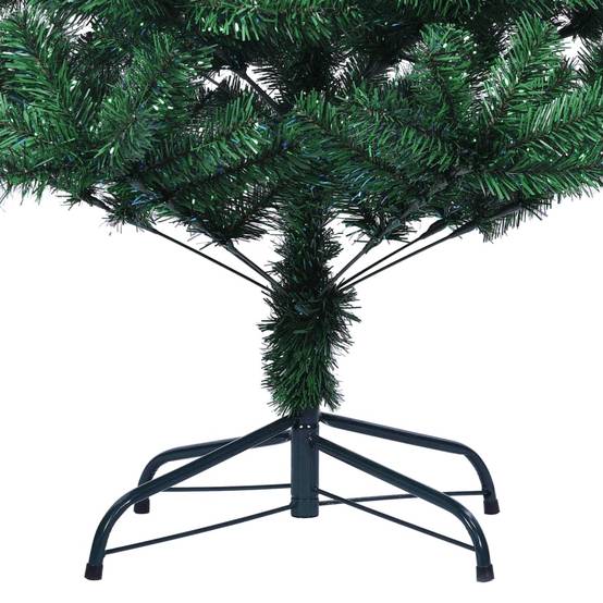 Sapin de Noël | Arbre de Noël artificiel pointes iridescentes Vert 150 cm PVC Maison Chic - Image 6