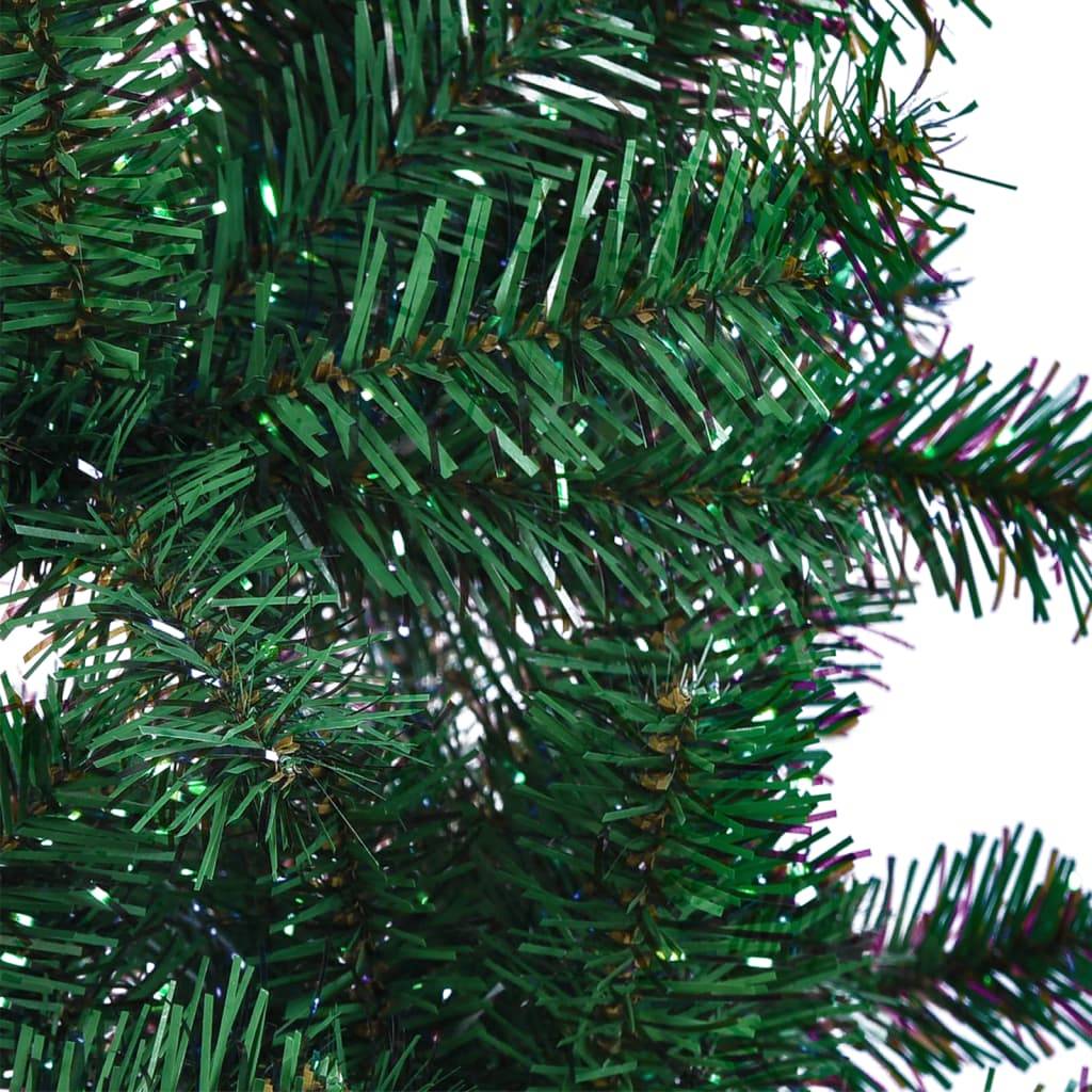 Sapin de Noël | Arbre de Noël artificiel pointes iridescentes Vert 150 cm PVC Maison Chic - Image 5