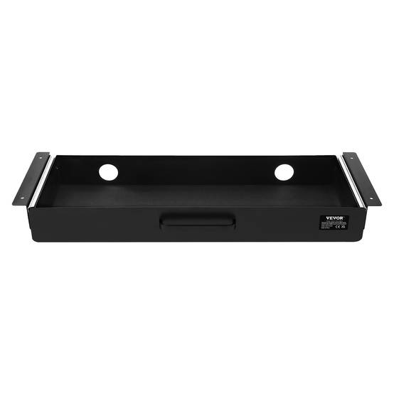 VEVOR Tiroir coulissant sous bureau, 635x232x75mm, charge 5kg. - Image 9