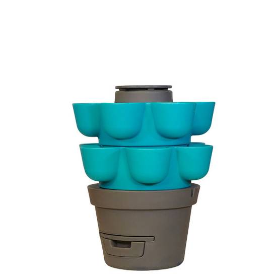 WORMgarden Turquoise 2 jardinières - Image 2