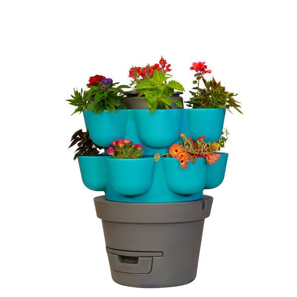 WORMgarden Turquoise 2 jardinières - Image 1