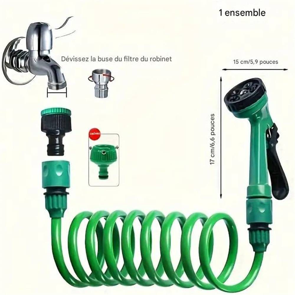 Tuyau d'arrosage de 15 m DtopbuyAge - Image 2