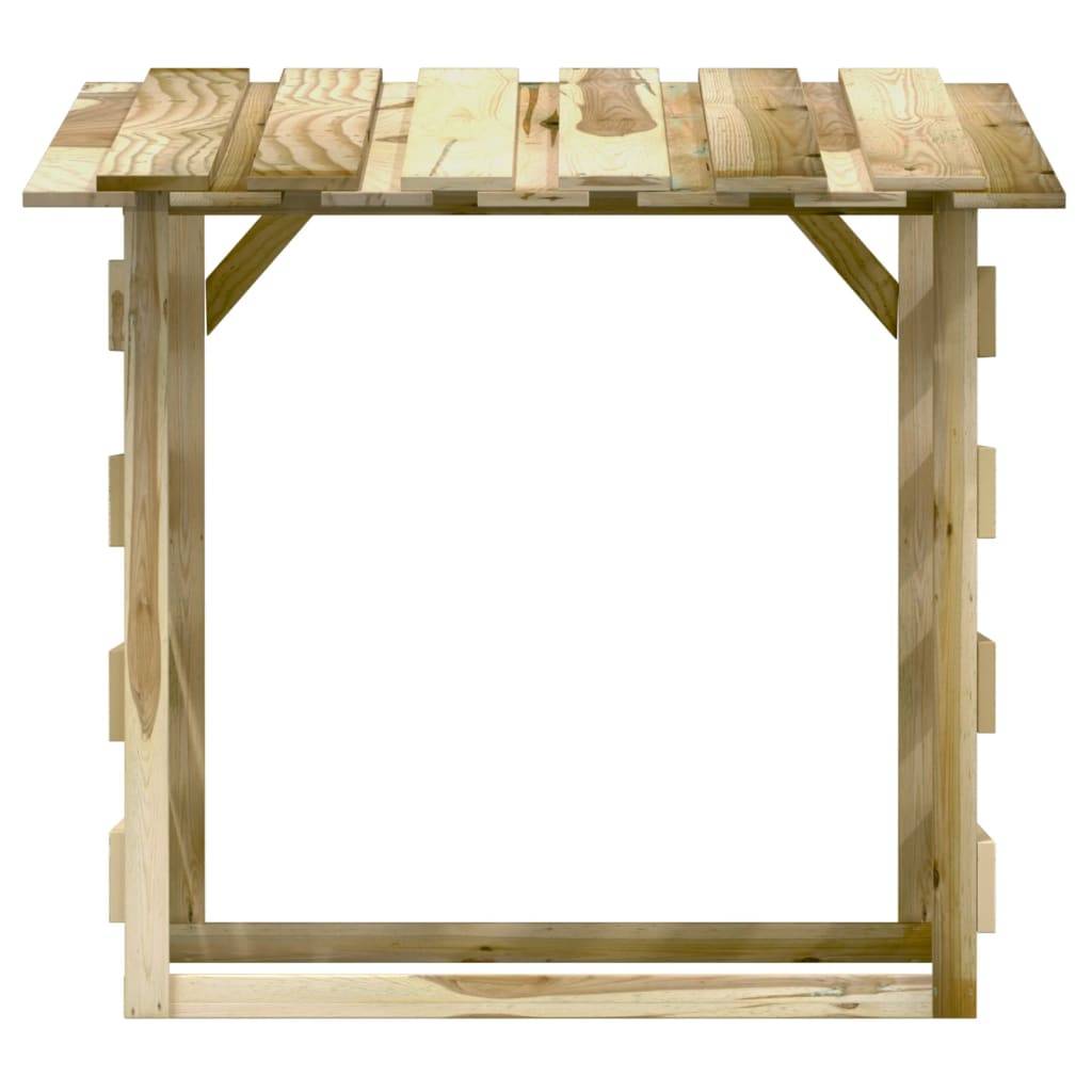 Maison Chic - Pergola - Tonnelle de jardins avec toits 3 pcs 100x90x100 cm Bois de pin imprégné il200 - Image 5