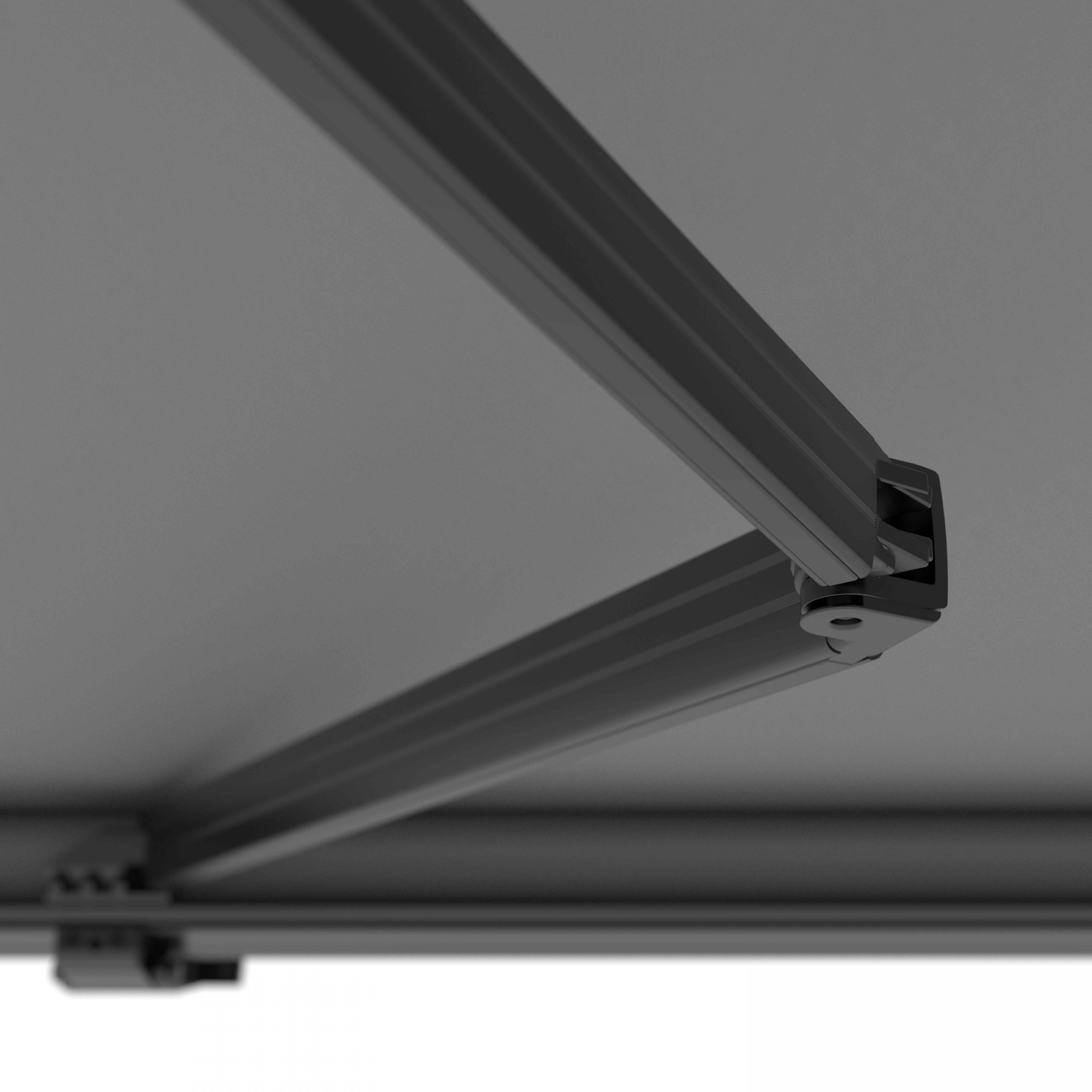 Oviala - Store banne coffre integral 2.5x2m aluminium gris Capri - Oviala - Imagen 6