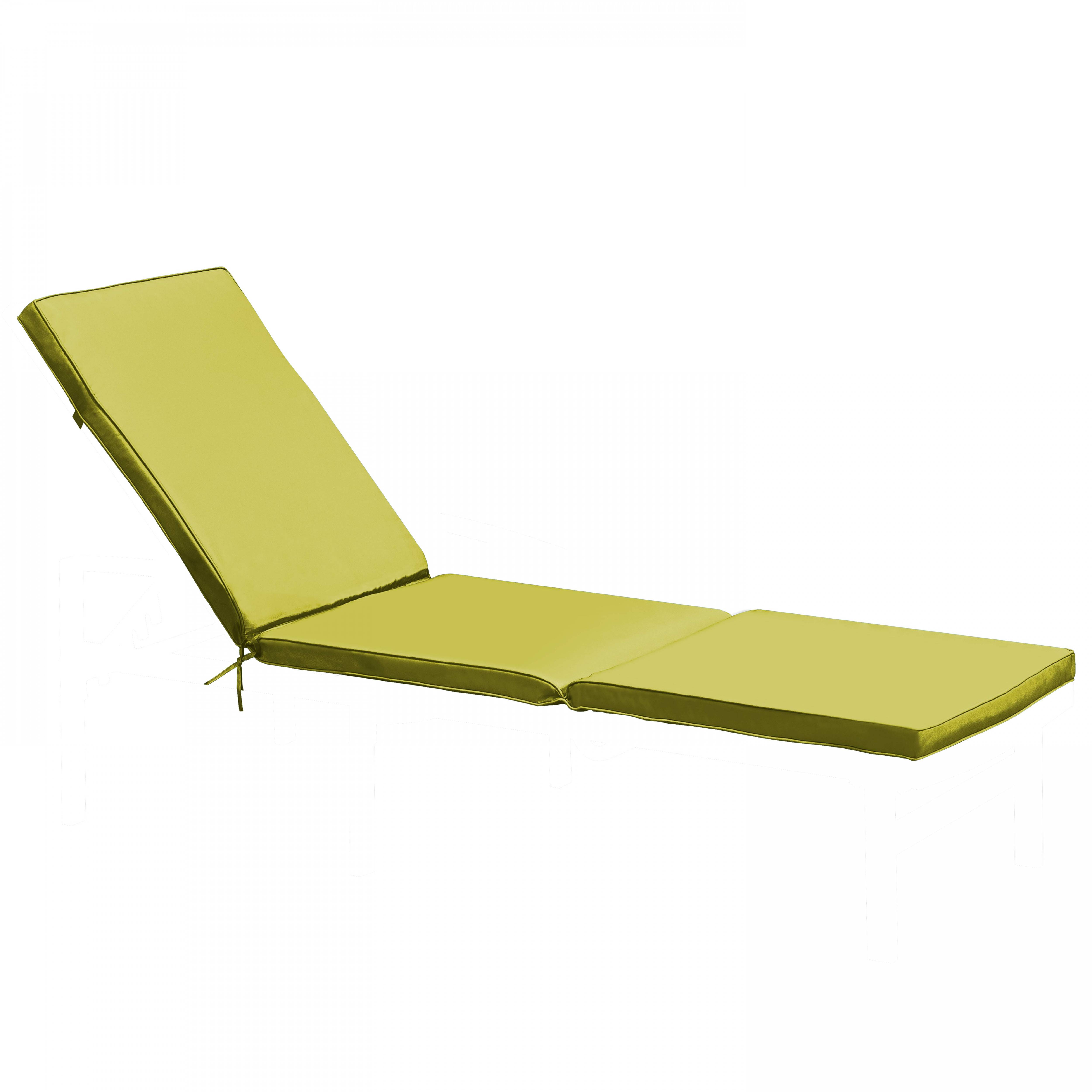 Oviala - Coussin pour bain de soleil vert 186 x 53 x 5 cm Picchu - Oviala - Imagen 1