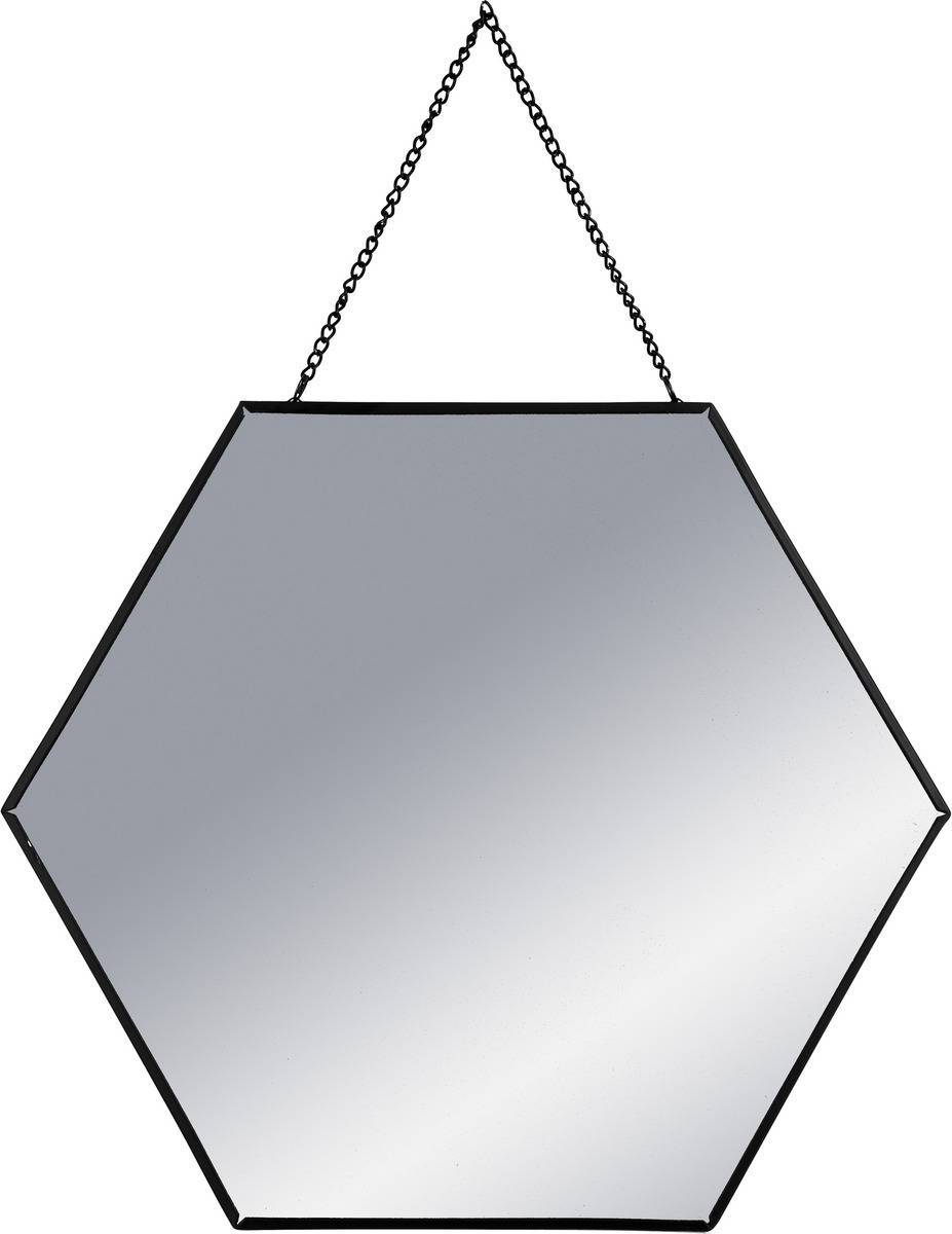 Atmosphera - Set de 3 miroirs noir L20/25/30cm - Atmosphera Créateur d'intérieur - Imagen 4