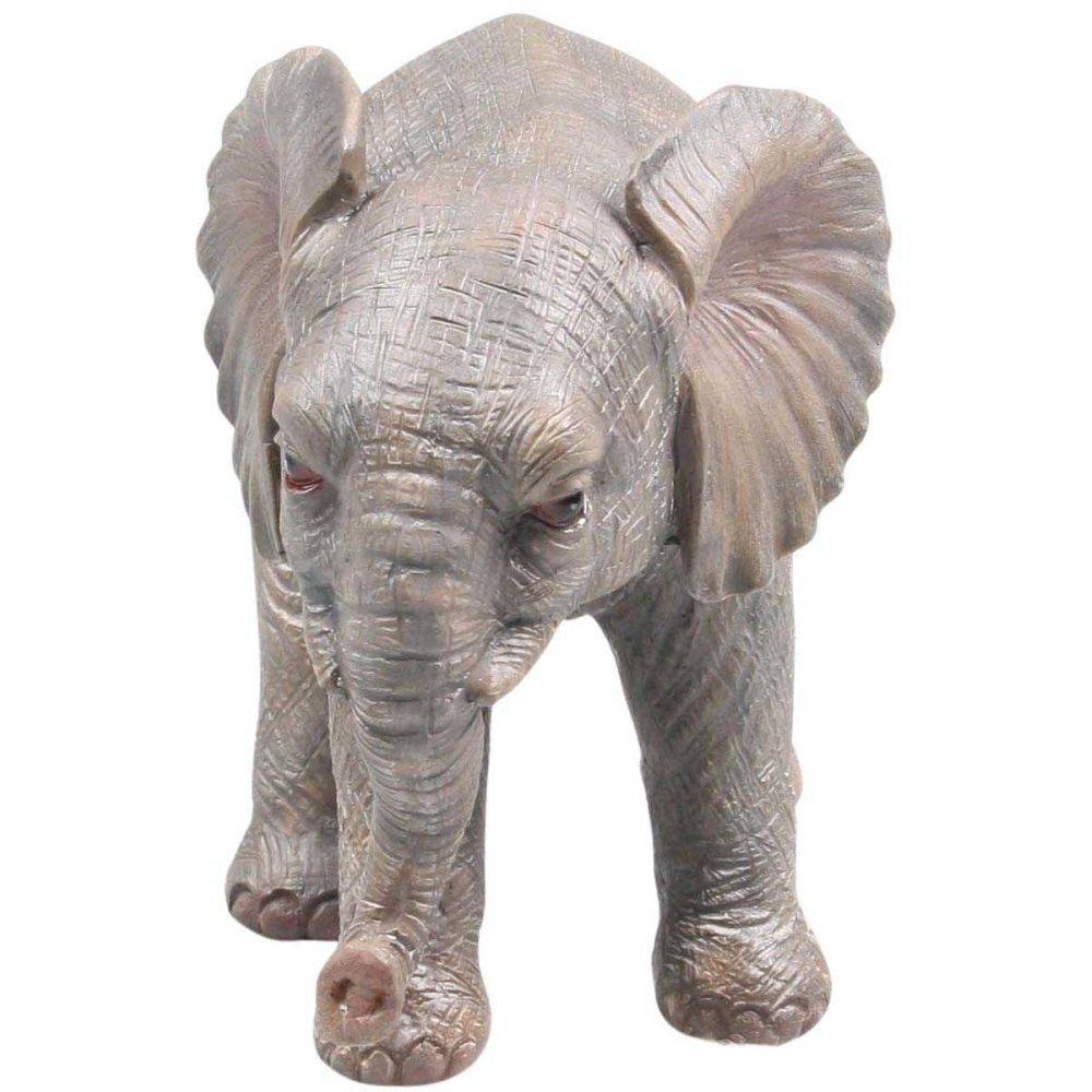 Farmwood Animals - Eléphant en résine Taille 1 (16 x 9 x 13 cm) - Imagen 2