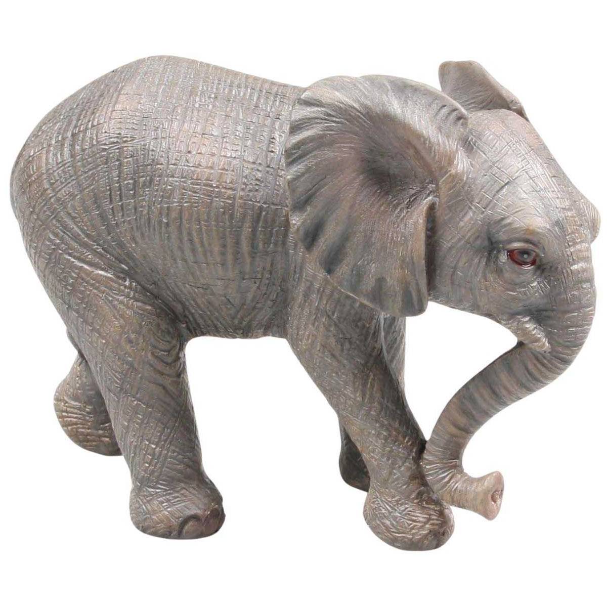 Farmwood Animals - Eléphant en résine Taille 1 (16 x 9 x 13 cm) - Imagen 1