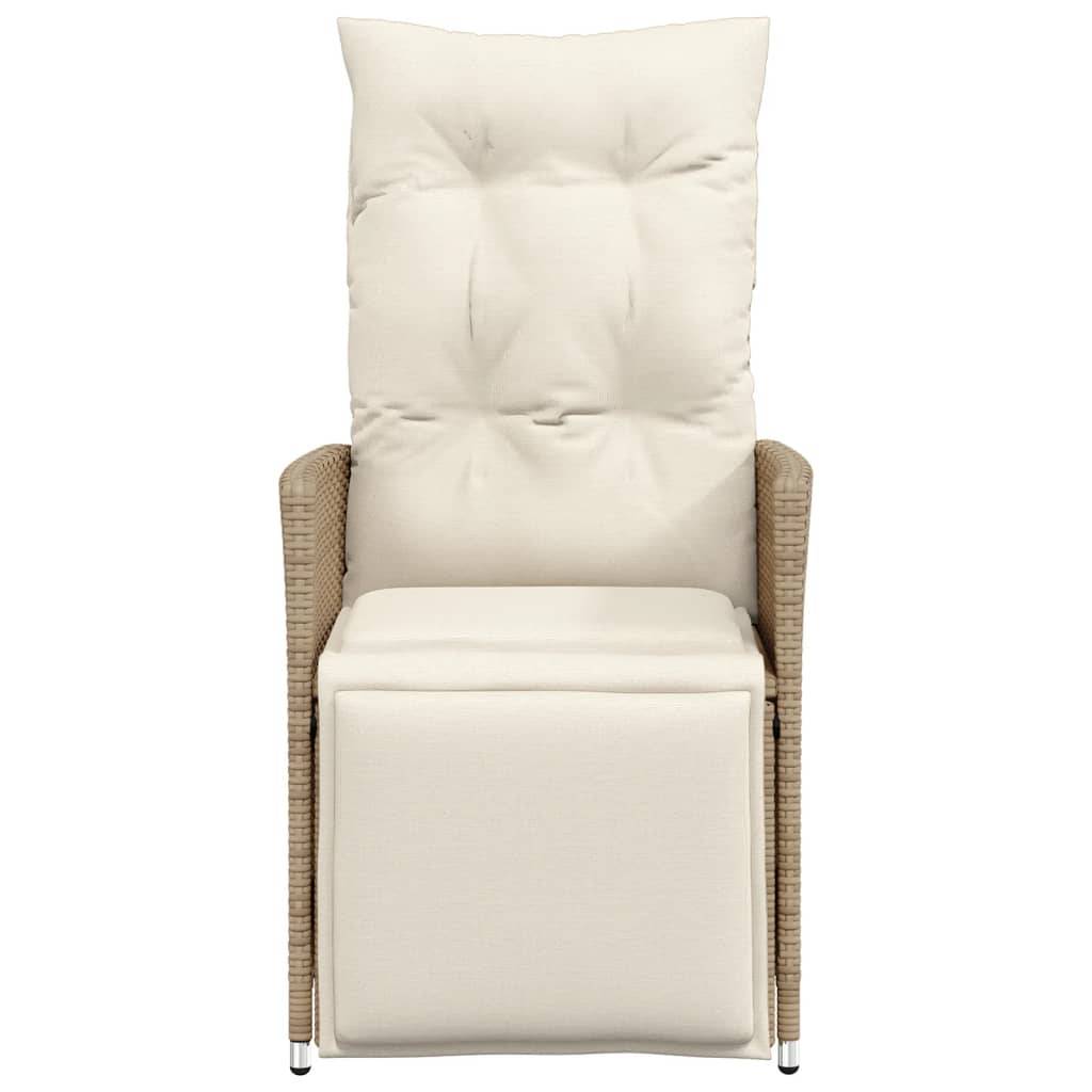 Prolenta Premium - Chaises de jardin rotin beige 56 x 59 x 92 cm - Prolenta premium p3146.7 - Image 4