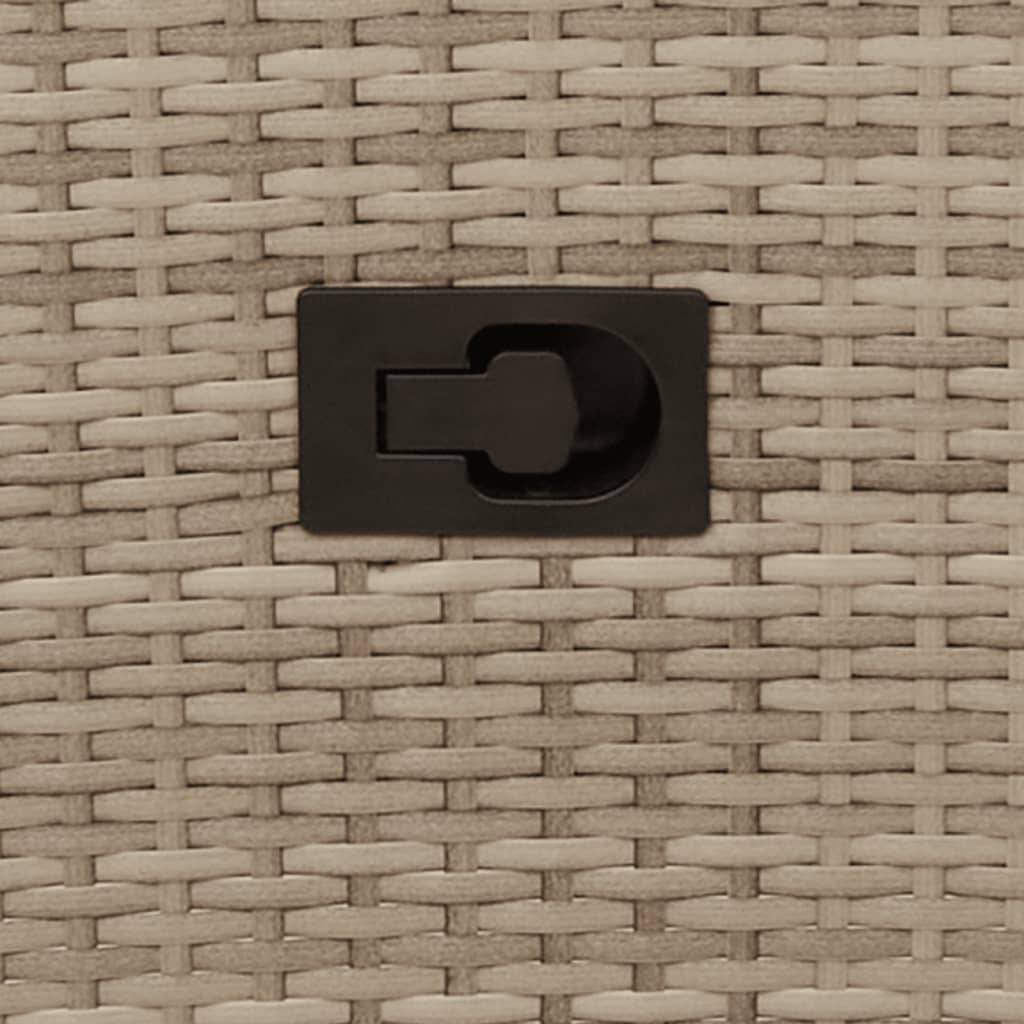 Prolenta Premium - Chaises de jardin rotin beige 56 x 59 x 92 cm - Prolenta premium p3146.7 - Image 9