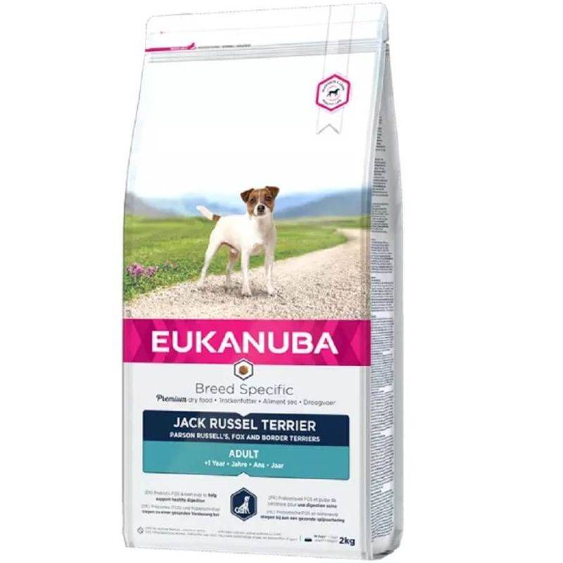 Eukanuba - CROQUETTES CHIEN ADULT JACK RUSSELL - EUKANUBA 2 kg