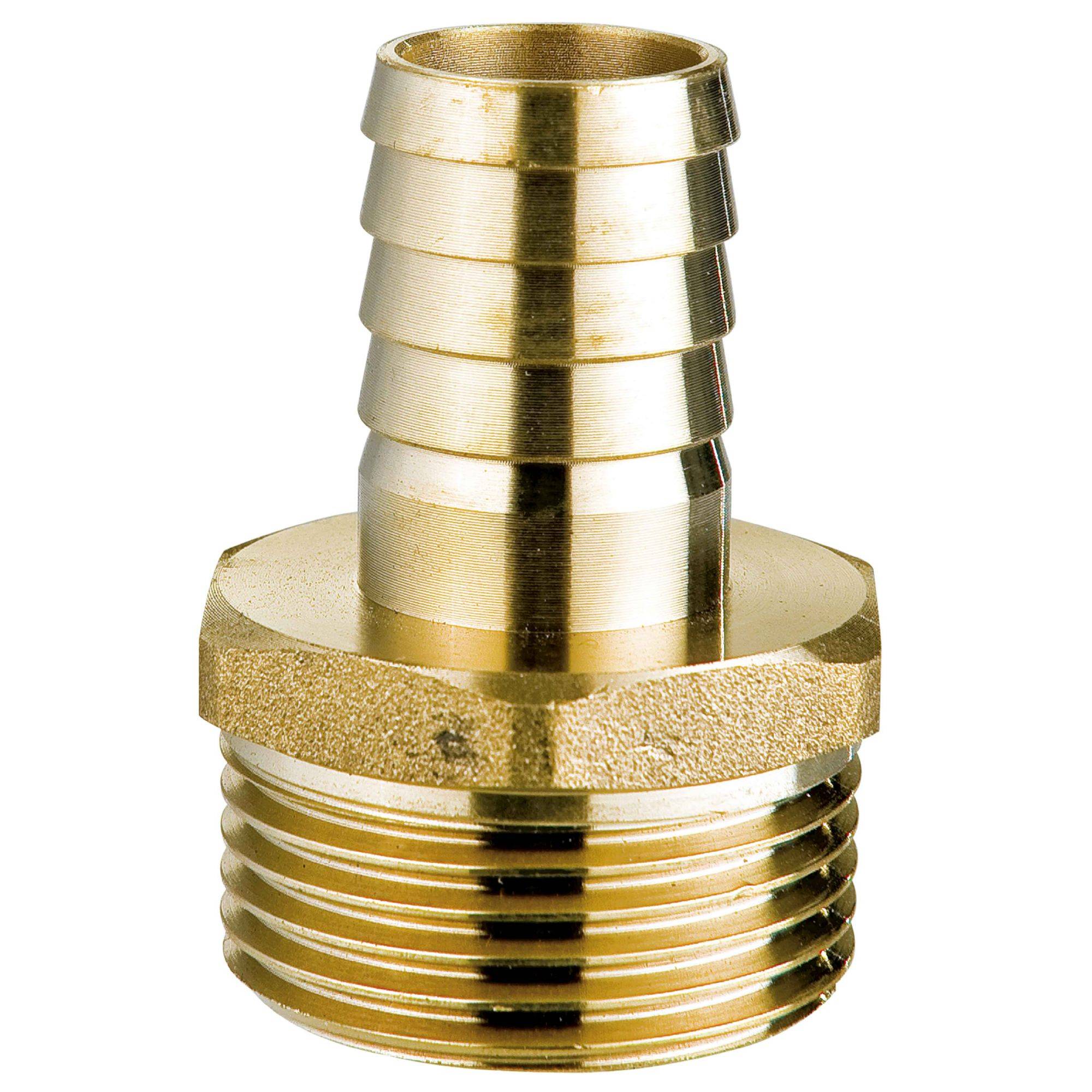 Ribimex - Raccord cannelé Mâle en laiton diamètre 1 pouce - 19mm - Imagen 2