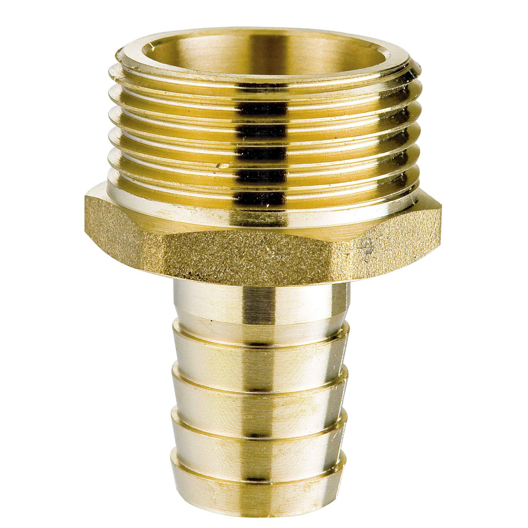 Ribimex - Raccord cannelé Mâle en laiton diamètre 1 pouce - 19mm - Imagen 3