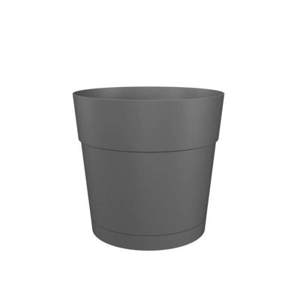 Artevasi - Pot A Fleurs Et Plantes Rond Capri Large - Plastique - Réservoir D'eau - Diametre 50 Cm - Blanc - Artevasi - Imagen 2