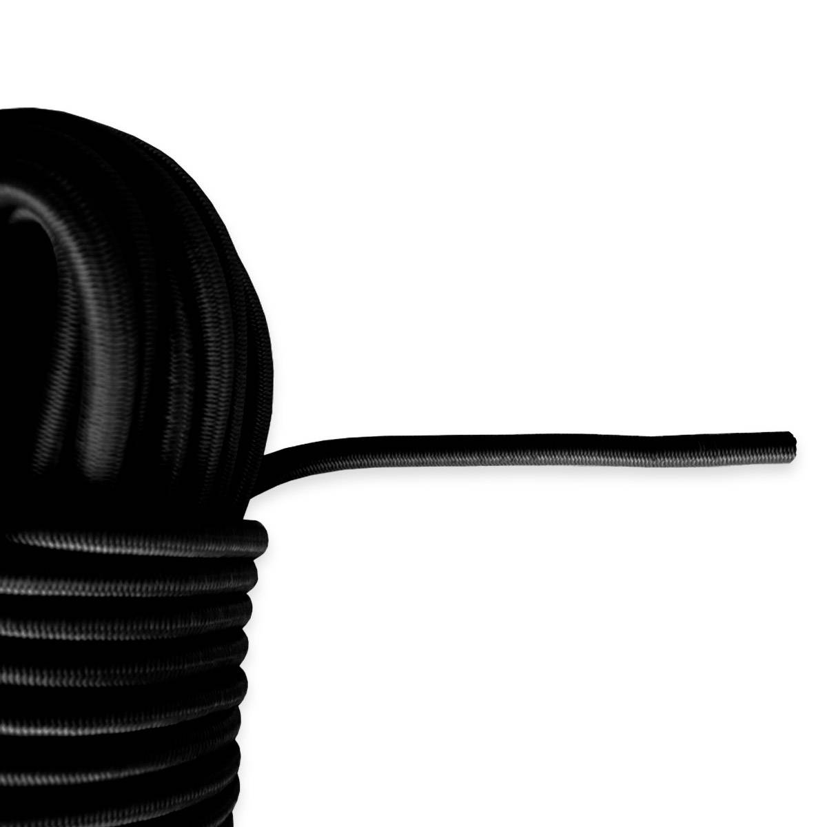 Sandow élastique Noir 90 mètres 9SW - Qualité PRO - Tendeur pour bâche de diamètre 9 mm TECPLAST - Imagen 7