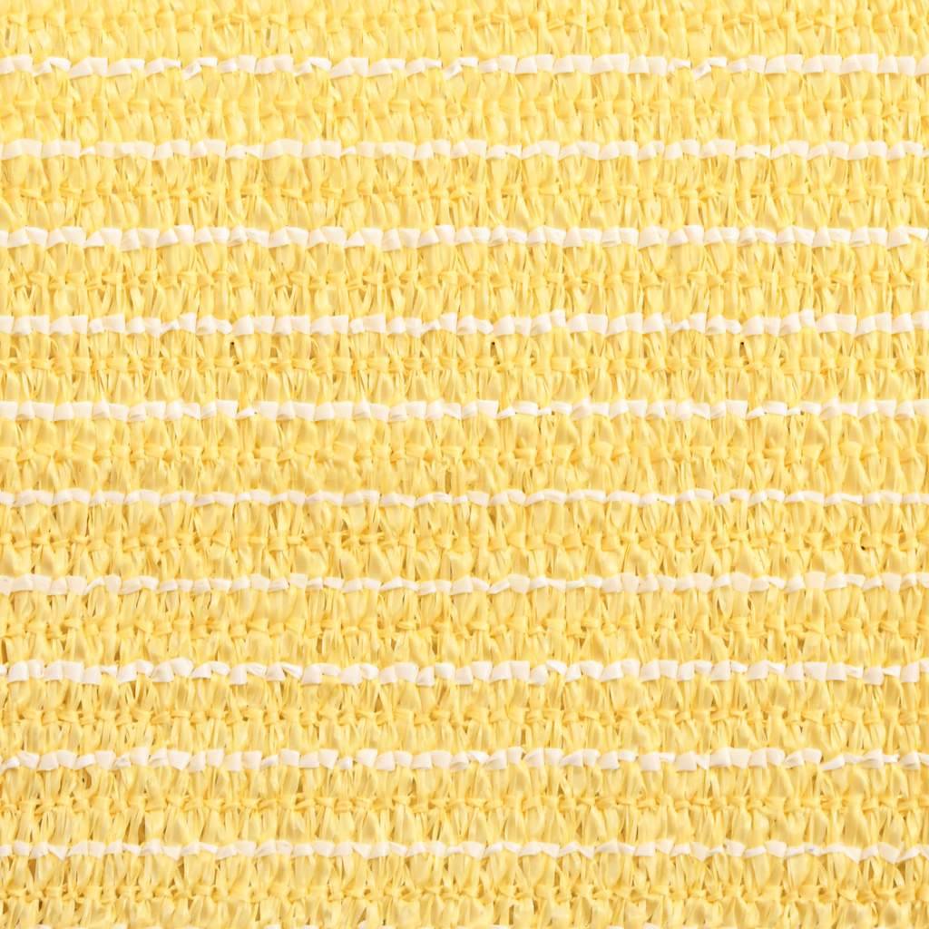Voile d'ombrage PEHD beige 500 x 600 cm - PANGIVO - Image 8