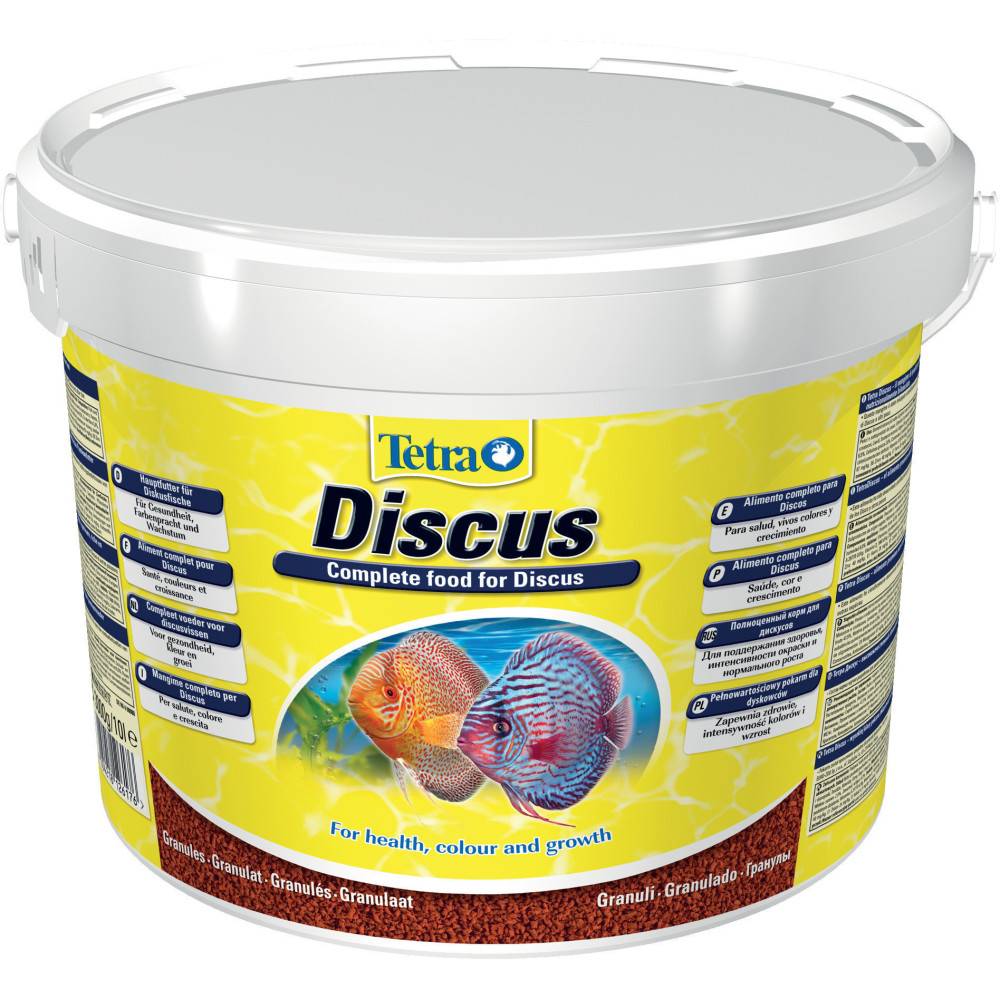 Tetra - discus 3 kg - 10 L Granulés pour les discus et grand poissons d'ornement - Imagen 1