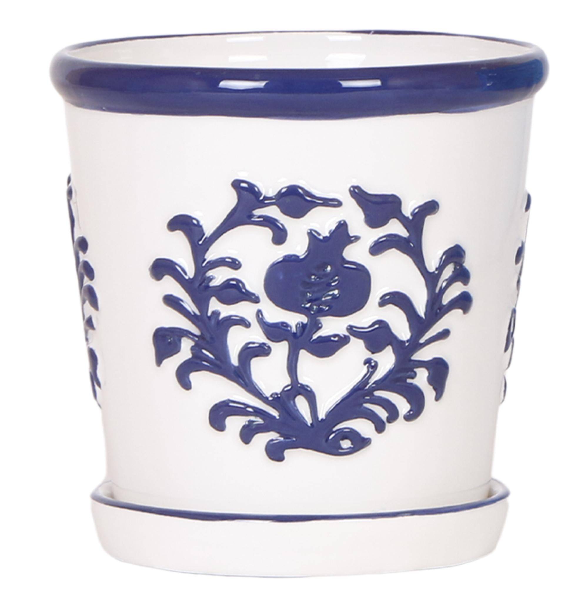 Pot en céramique Malaga - Bleu- La Green Touch - Image 1