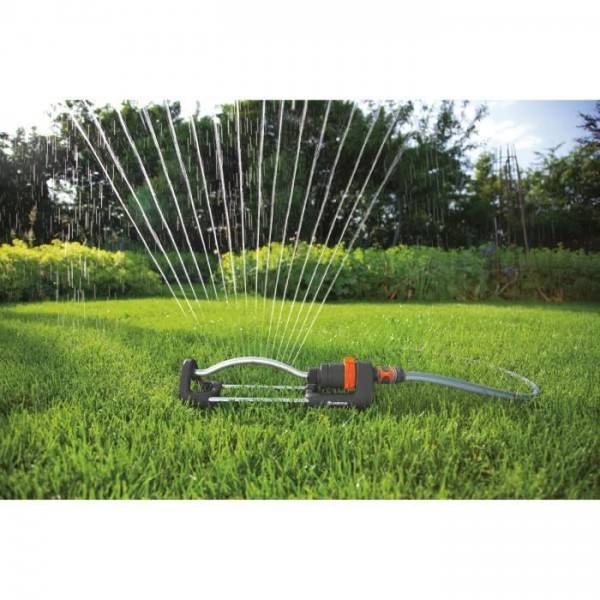 Arroseur oscillant Aqua S - GARDENA - Surface 220m² - Portée 17m max - Résistant UV et gel - Garantie 5 ans - Image 5