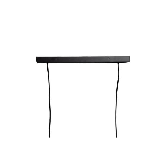 Suspension Design 3 Lampes "Stoten" 112cm Noir - Image 4